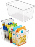 Vtopmart Clear Plastic Storage Bins, Countertops, Freezer Organization and by Vtopmart