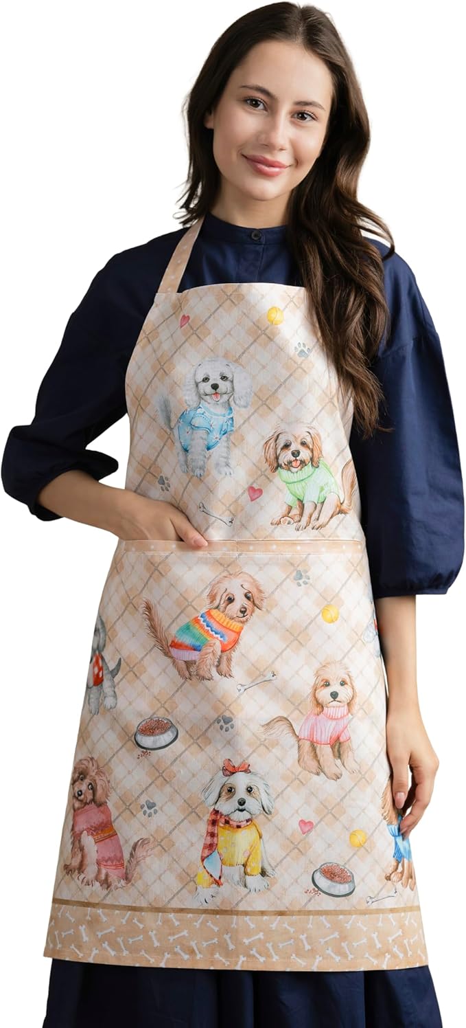 Maison d' Hermine 100% Cotton Apron by MaisondHermine