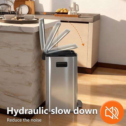 PayLessHere Dual Compartment Trash Can - Image 4
