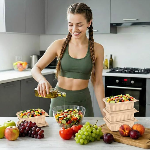 100 Piece Meal Prep Containers - Image 2