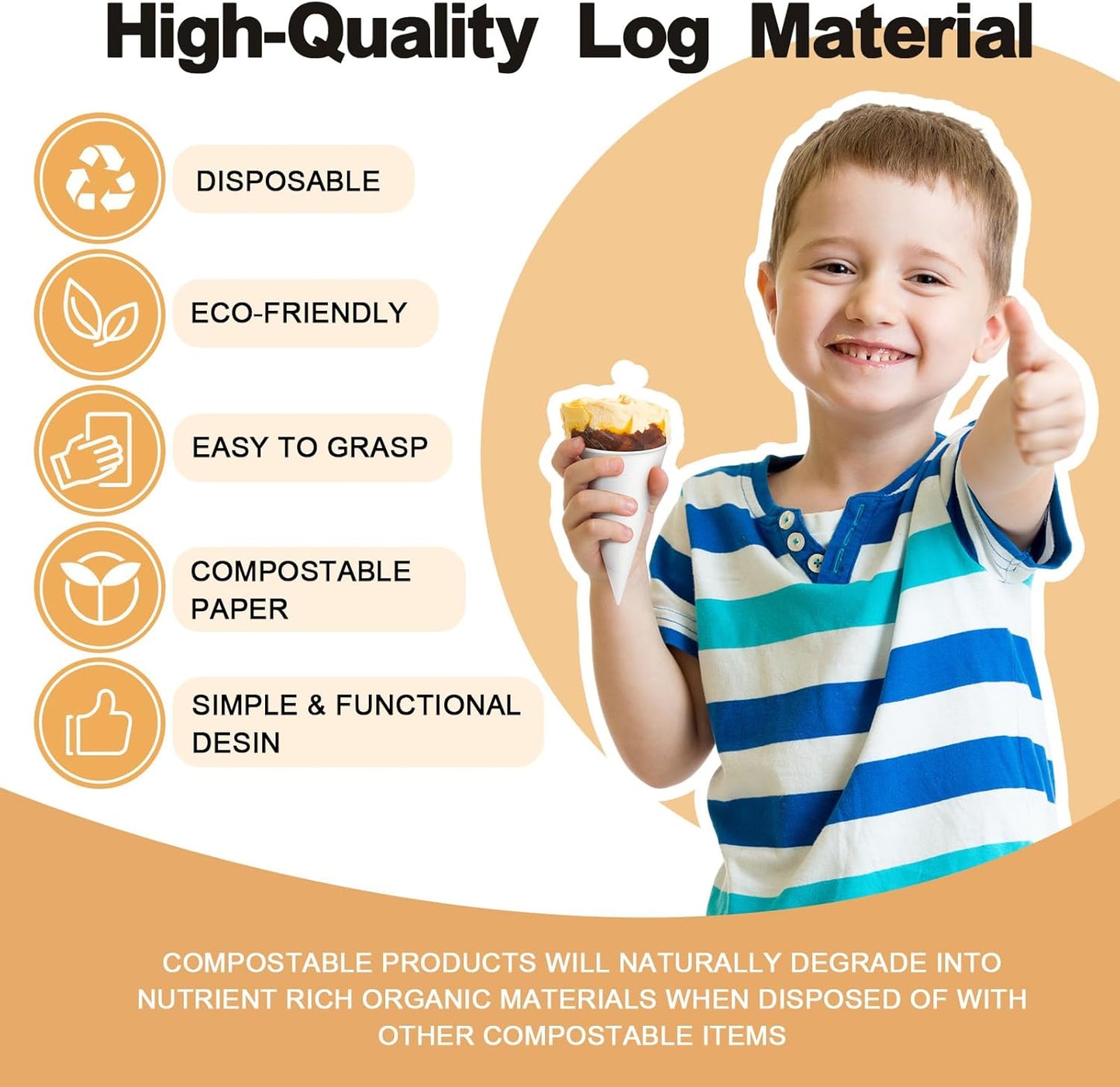 Roshtia 1000 Pcs 4 oz Paper Cone Cups Thicken Disposable with 1 Cups Dispenser Pull Type Wall Mount Cup Holder Paper for Restaurants, Home, and Office, and Shaved Ice, Cold (Black)