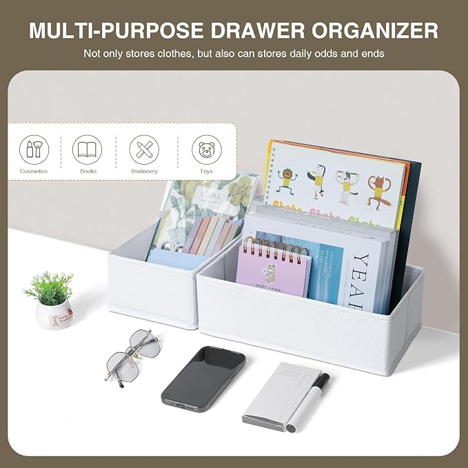 DIMJ Drawer Organizer Clothes 15 Pack - Image 4