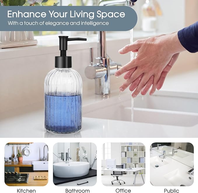 Topsky Glass Soap Dispenser - Image 6