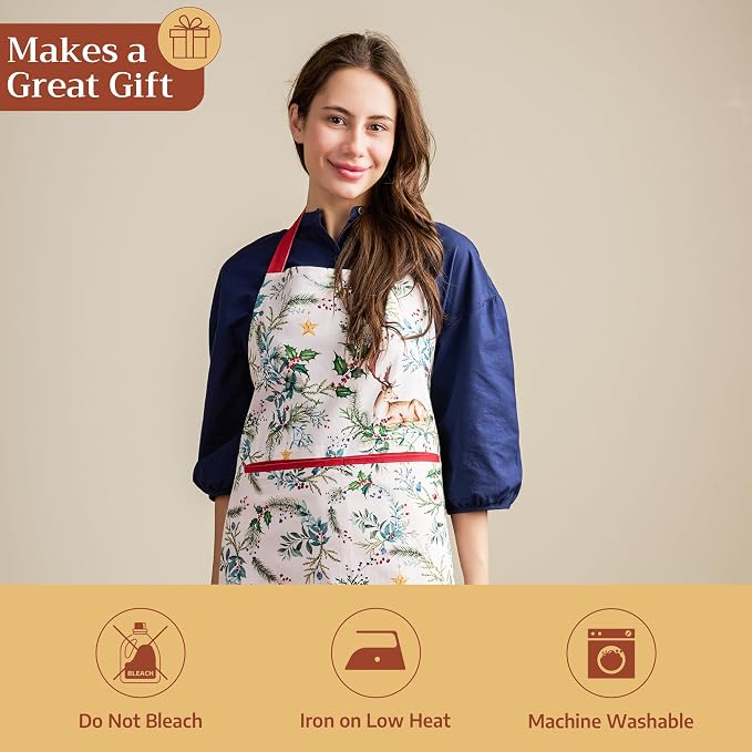 Maison d' Hermine 100% Cotton Apron - Image 5