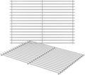 17.5 inch Stainless Steel Grill Cooking Grates Replacement Parts for Weber Spirit 300 Series, Genesis Silver/Gold/Platinum B/C, Genesis 1000-3500, I - IV, 7638, 7639, 2Pack