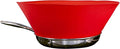 Frywall 10 - Red - Splatter Guard, as Seen on Shark Tank by Frywall
