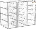 Acrylic Makeup Organizer with 13 Drawers, Bathroom Counter Organizer, Acrylic by ARSTPEOENeatChic