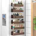 HuggieGems 6 Pack Magnetic Spice Storage Rack Organizer by HuggieGems