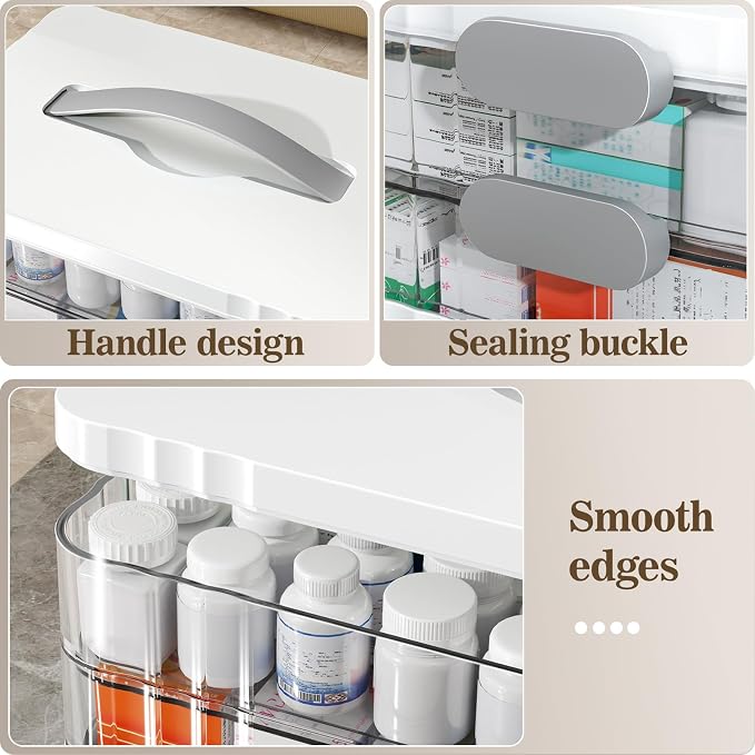 ARSTPEOE 4-Tier Medicine Organizer - Image 6