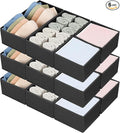 DIMJ Drawer Organizers, Foldable Closet Drawer Organizer, Dresser Drawer by DiMJ