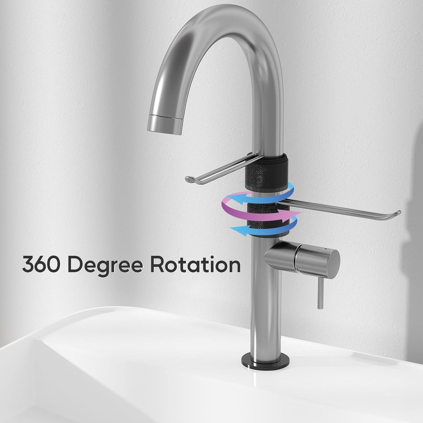 Stylish and Functional Dish Towel Holder - Keep Your Kitchen Rags and Dishcloths Neat and Within Reach with This Sink Dish Cloth Holder and Storage Rack! (2, Silvery)