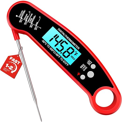 Meat Thermometer Digital – Instant Read Food Thermometer by Unknown