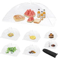 HBlife 7 Pack Pop-Up Mesh Food Cover Tent by HBlife