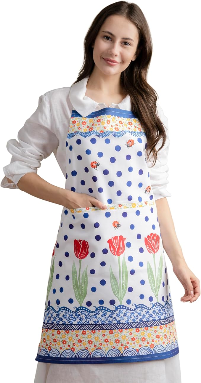 Maison d' Hermine 100% Cotton Apron by MaisondHermine