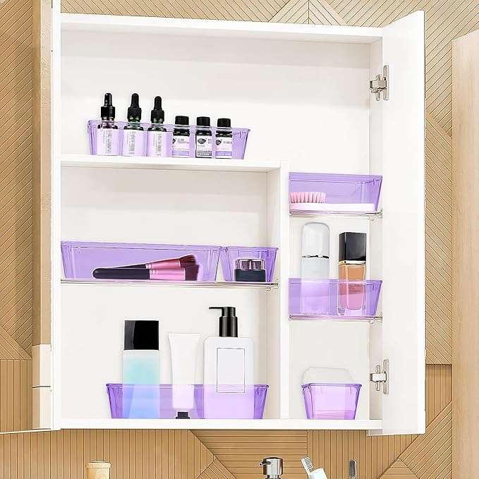 StorMiracle 10 PCS Drawer Organizer Set, 4 Varied Size Bathroom and kitchen - Image 6