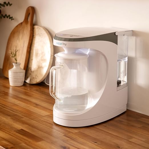 AquaTru Carafe Alkaline Countertop Water Purifier | Certified 4-Stage RO System - Image 3