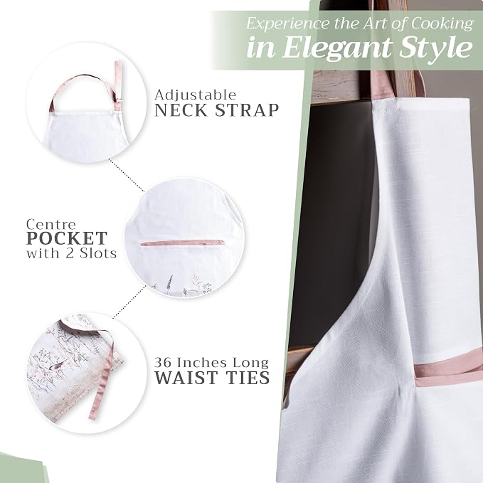 Maison d' Hermine 100% Cotton Apron - Image 6