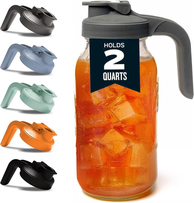 County Line Kitchen Glass Mason Jar Pitcher by CountyLineKitchen