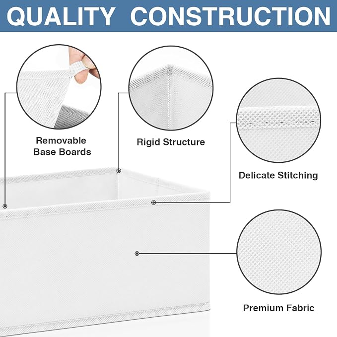 Criusia Drawer Organizer Clothes 12 Pack - Image 5