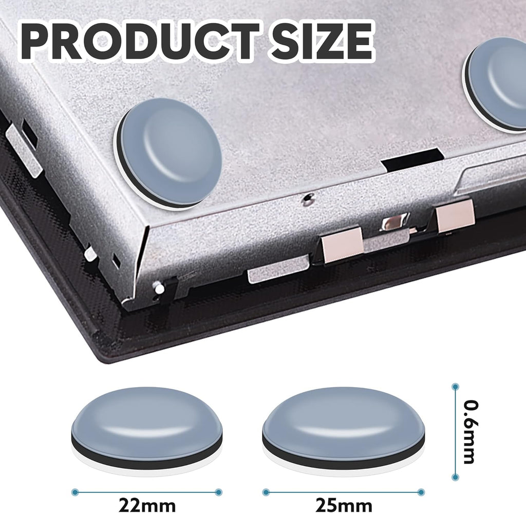 Appliance Sliders for Kitchen Appliances, 20 PCS Self-Adhesive Small Kitchen Appliance Slider for Coffee Maker, Air Fryer, Pressure Cooker, Combination Water Boilers & Warmers