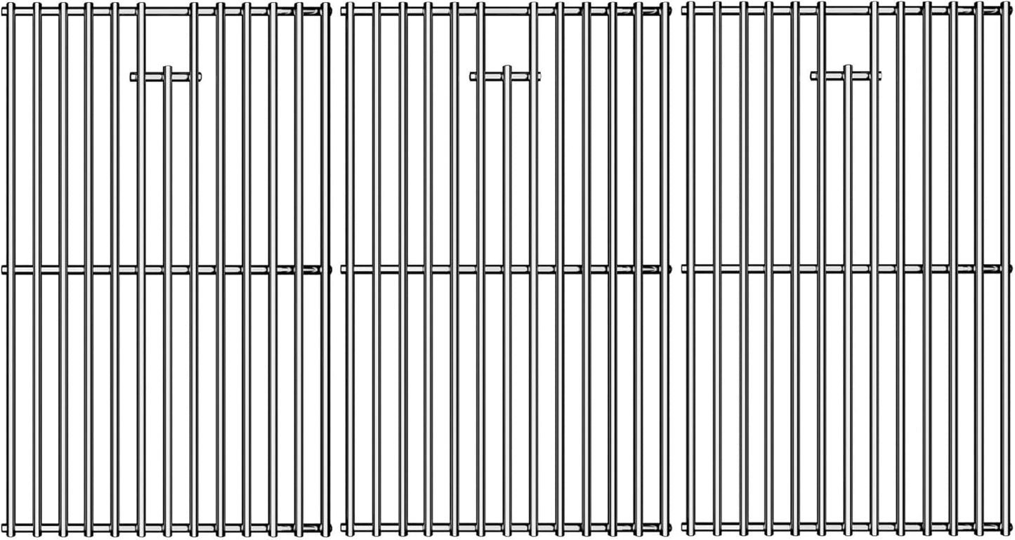 17/17.5/19.5 Inch Stainless Steel Grill Grates for Charbroil 463242716 Tru Infrared, for Charbroil Commercial 463242715 463276016 463257520 463263924, for Lowe's 606682 Nexgrill 720-0882A