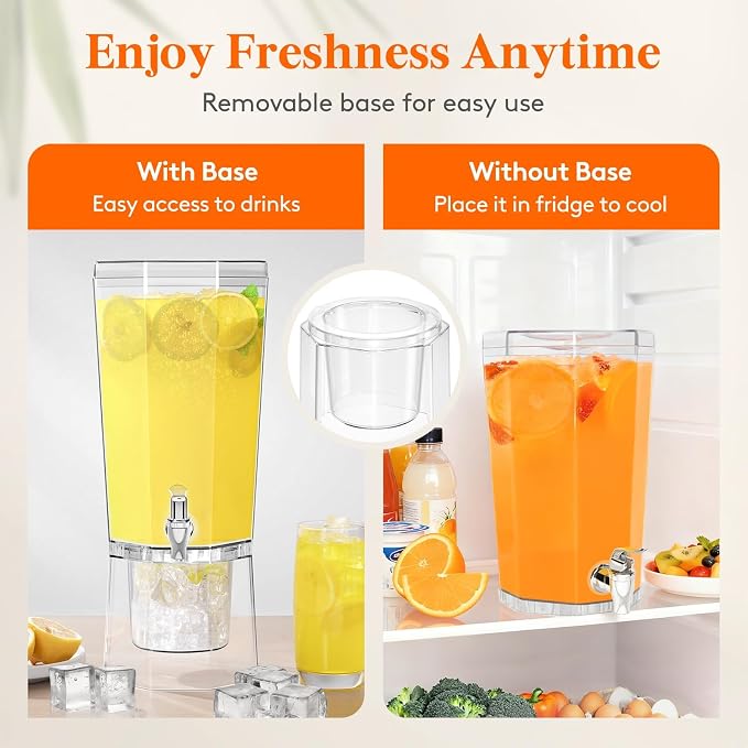 Lifewit 1 Gallon Drink Dispenser - Image 5