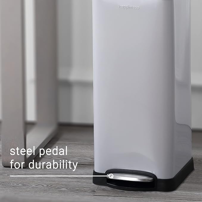 happimess HPM1007C Betty Retro 8-Gallon Step-Open Trash Can - Image 7