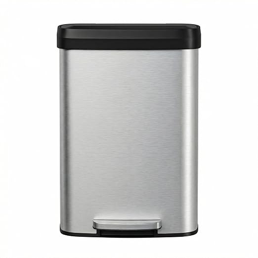 Garvee 13 gal / 50 L Stainless Steel Trash Can by Garvee