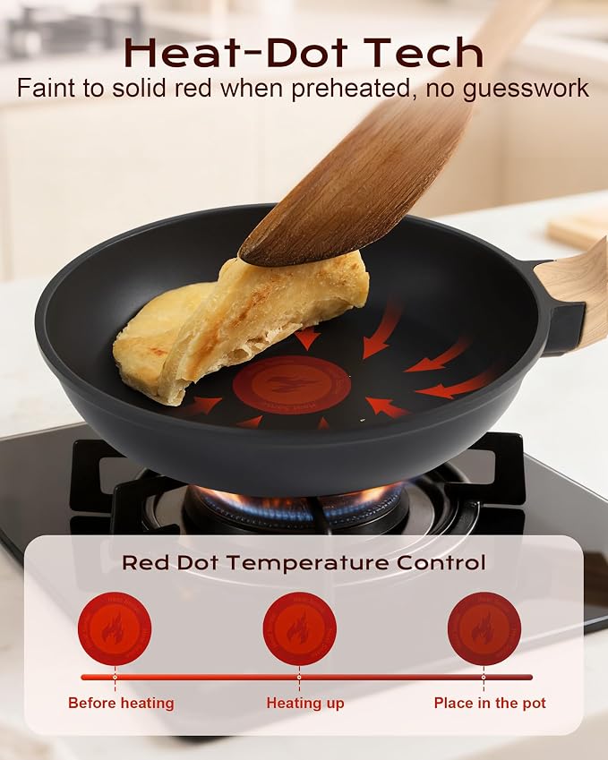 Non Stick Frying Pan, 8-inch Omelette Pan - Image 2