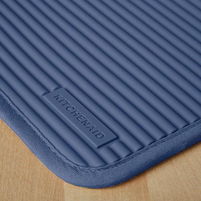 KitchenAid Ribbed Soft Silicone Pot Holder 2-Pack Set - Image 3