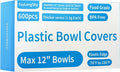 100 Boxed Bowl Covers Bread Proofing Plastic Wrap by FAYLONGSKY