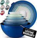Zulay Kitchen 12 Piece Plastic Mixing Bowls by ZulayKitchen