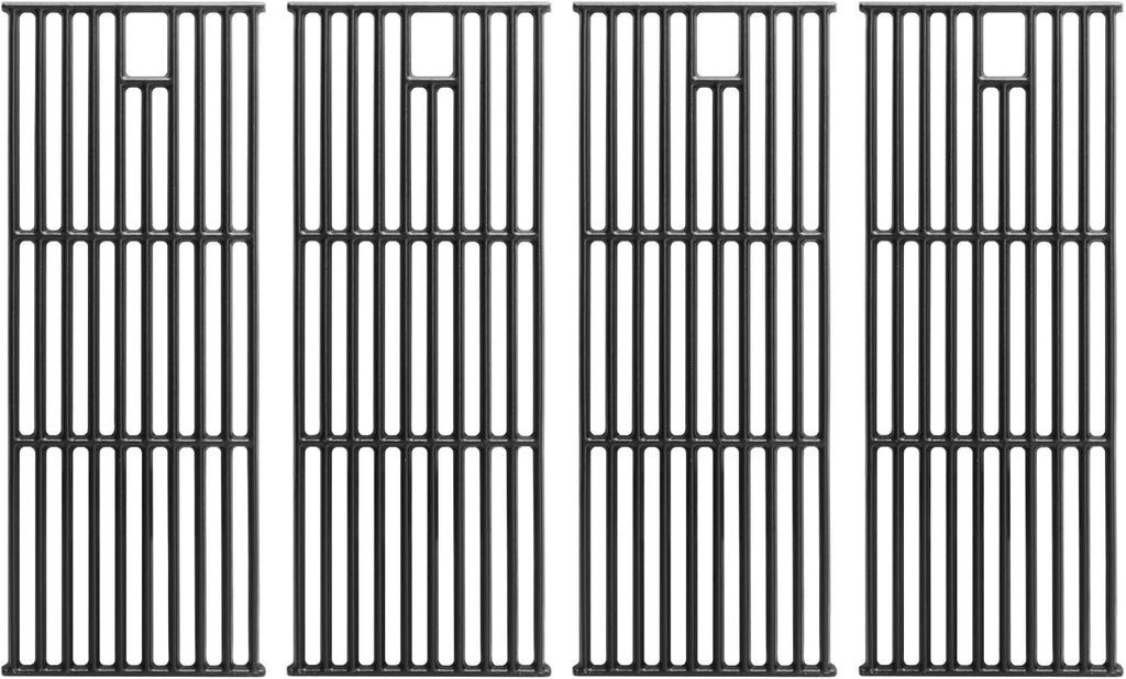 SafBbcue 16517 Cast Iron Graets for Bull 4 Burner Grill Replacement Parts Bull Angus 47628 47629 Bull Steer 69008 69009 Bull Outlow 26038 26039 Lion Premium 75000 Grill Parts