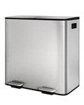 GarveeHome 2 x 10.6 gal Stainless Steel Double Trash Can by GarveeHome
