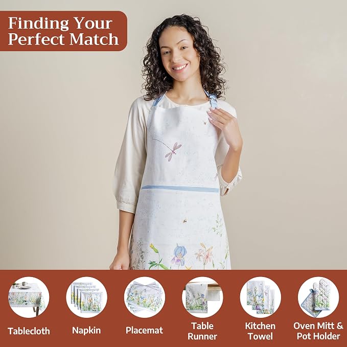 Maison d' Hermine 100% Cotton Apron - Image 4