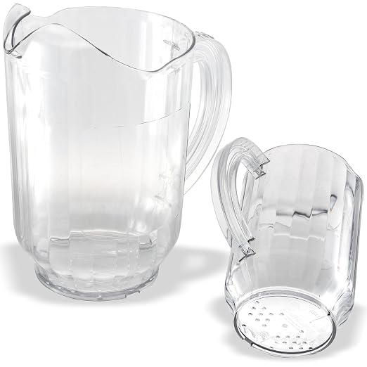 Carlisle FoodService Products Versapour Clear Pitcher Tall Pitcher - Image 2