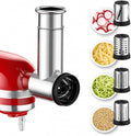 Stainless Steel Cheese Grater Attachment by Domorewithyourmixer