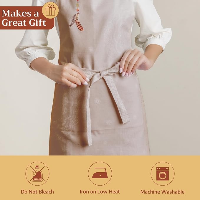 Maison d' Hermine 100% Cotton Apron - Image 5