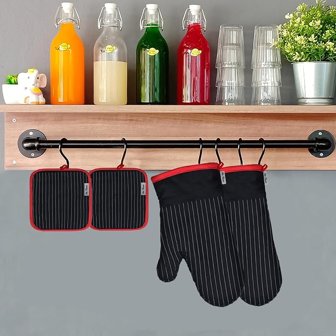 Oven Mitts and Pot Holders Sets, Oven Mitts and Potholders - Image 7