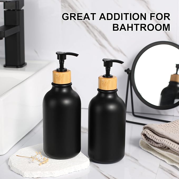 KASUNTING Hand Soap Dispenser Bathroom, 17 Fl Oz Plastic Hand and Dish Soap - Image 5