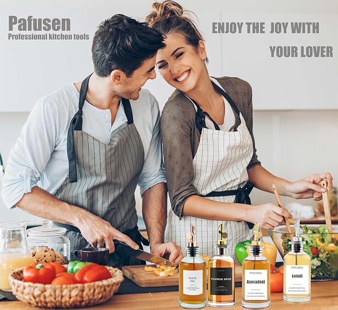 Pafusen 2 Pack Auto Flip Olive Oil Dispenser, Liquor Pour Spout, Oil Dispenser - Image 7