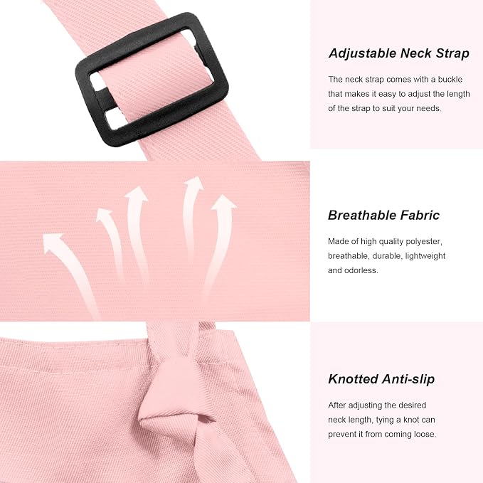 15 Pcs Adult Aprons Bulk with Pockets Adjustable Bib Chef Apron - Image 3
