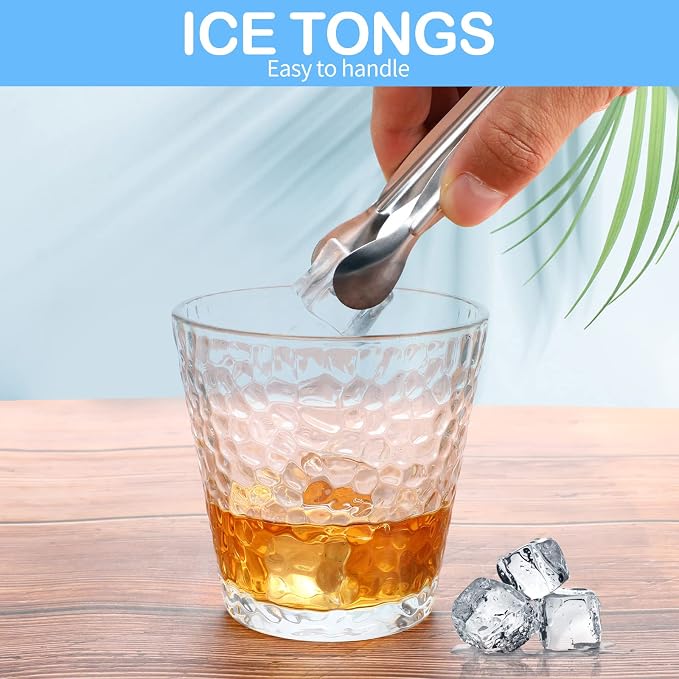 18PCS Mini Tongs for Appetizers, 5Inch Serving Tongs, Ice Tong Appetizer Tong - Image 3