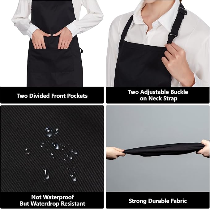 Jubatus 1 Pack 100% Cotton Aprons - Image 5