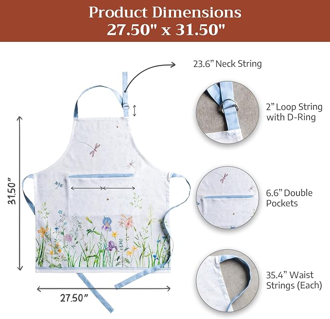 Maison d' Hermine 100% Cotton Apron - Image 7