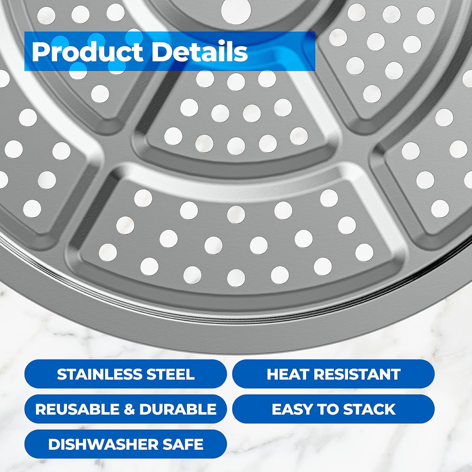 Pressure Canner Rack, 11 Inch Stainless Steel Pressure Cooker Rack 85707 Canning Rack Fits for Presto Pressure Canner and More (2 Pack)