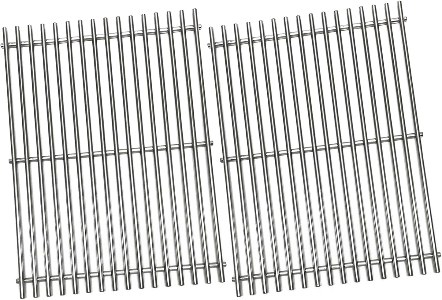 15" Stainless Steel Grid grates Replacement Parts for Weber Spirit E200 S-200 Spirit E-210 Spirit 210 S-210 Spirit 500 Genesis Silver A Gas Grills 7521 7522 7523 65904 65905