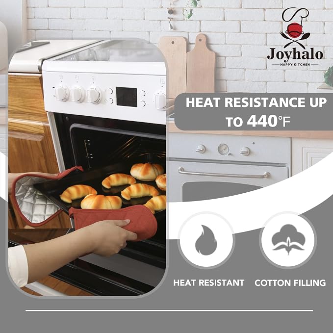 Joyhalo 5 Pack Heat Resistant Pot Holders - Image 2