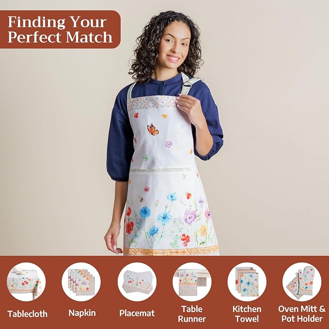 Maison d' Hermine 100% Cotton Apron - Image 4