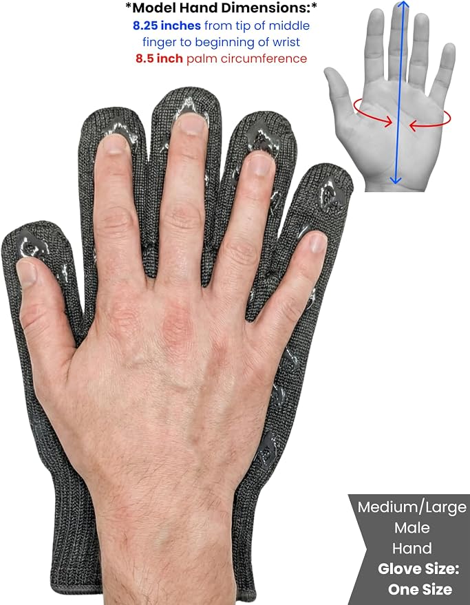Oven Gloves with Fingers - Image 5